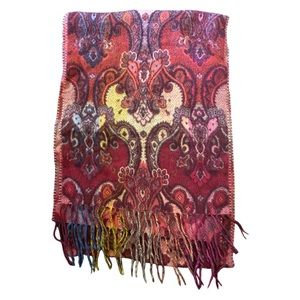 Rainbow Acrylic Scarf